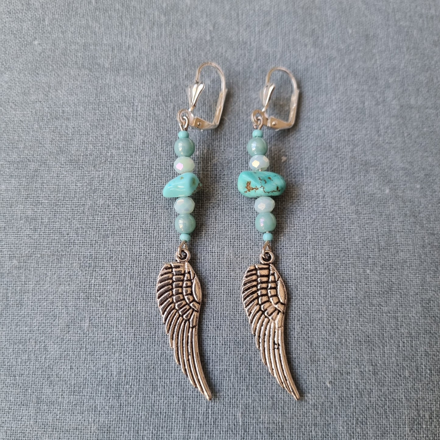 Boucles d'oreilles ailes DAKOTA