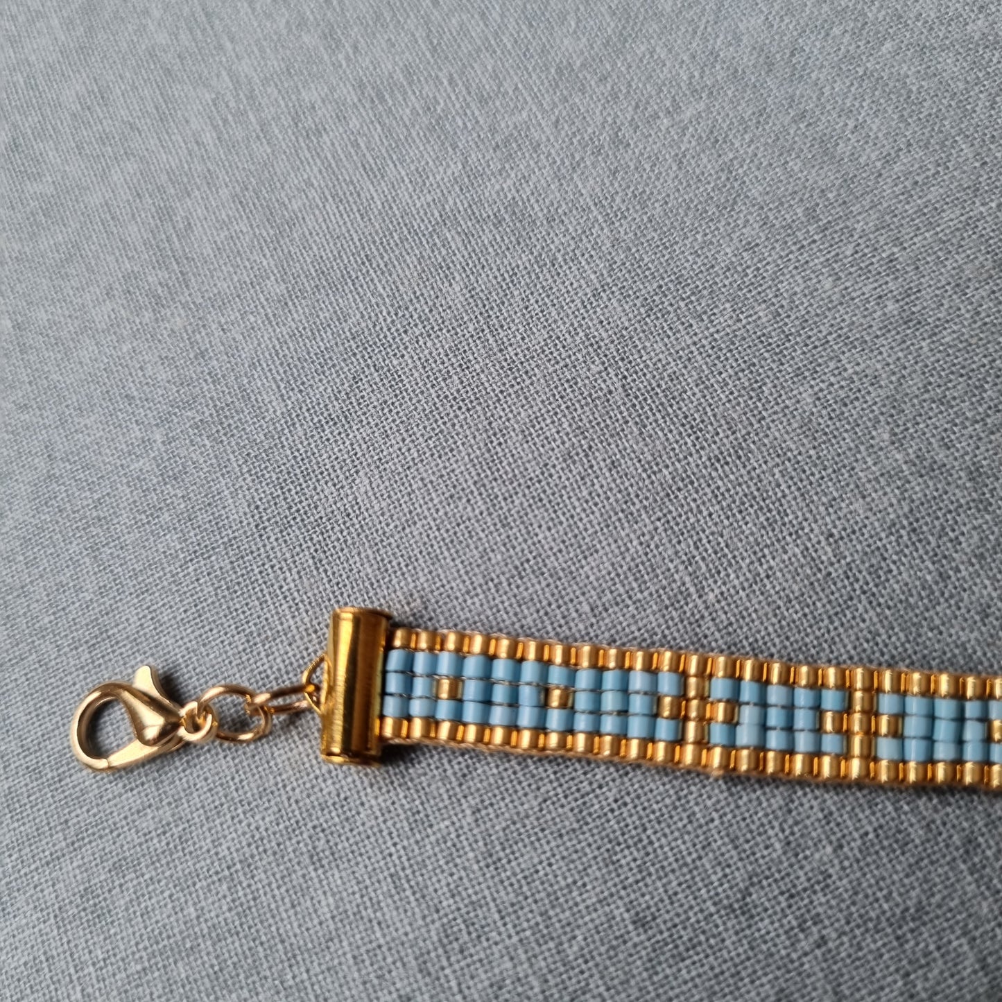 Bracelet tissé perles miyuki LYNA