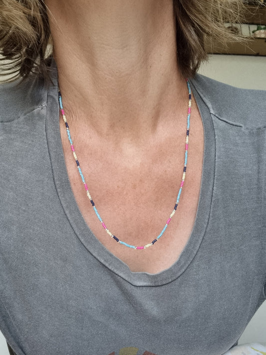 Collier bracelet 3 rangs transformable EVA