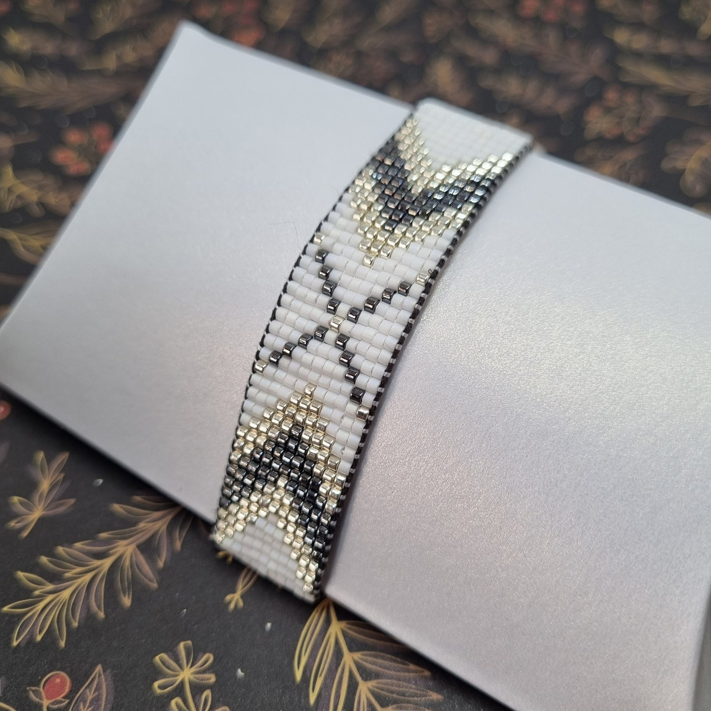 Bracelet perles tissées ESPRIT BLANC