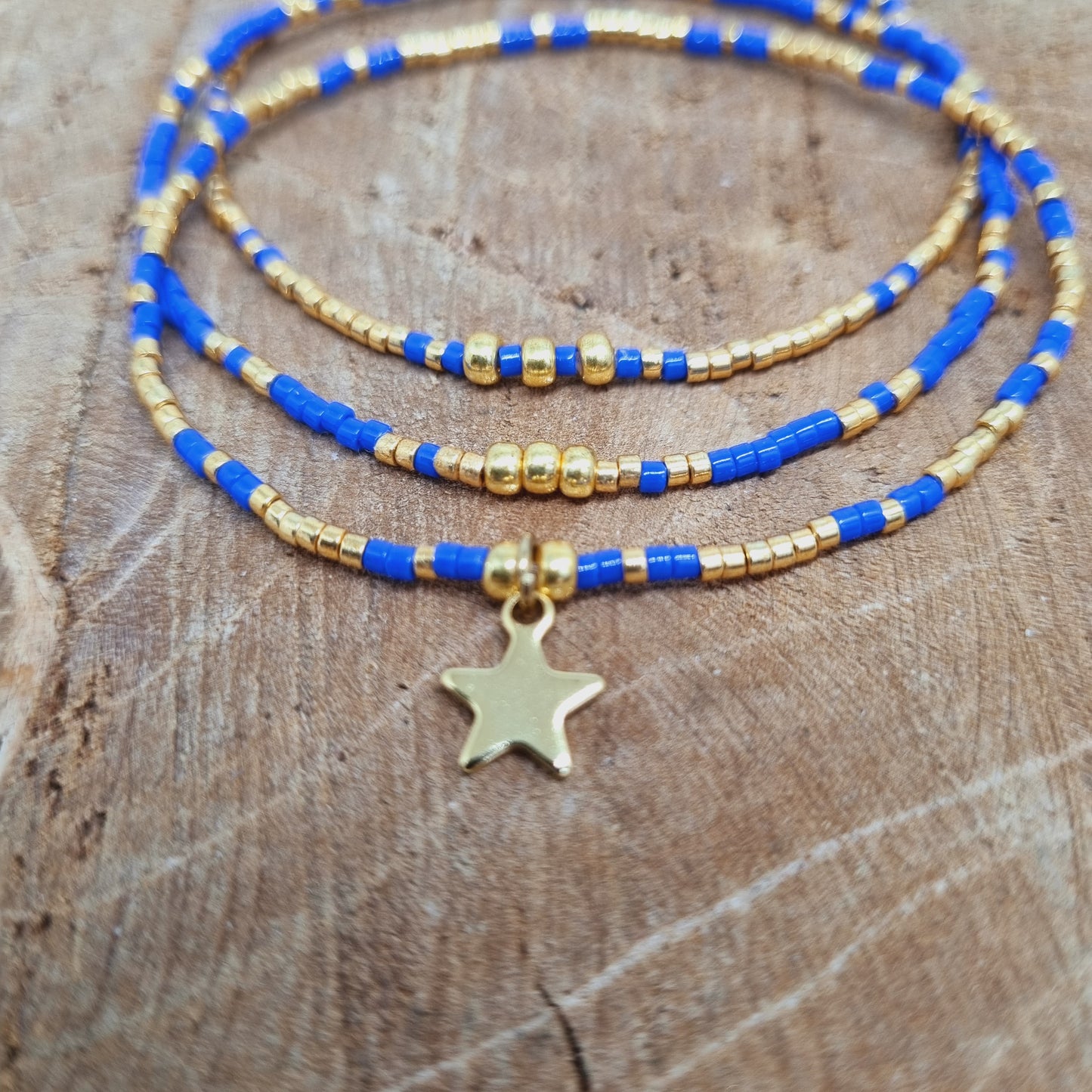 Bracelet multi rangs doré LES ALPHAS