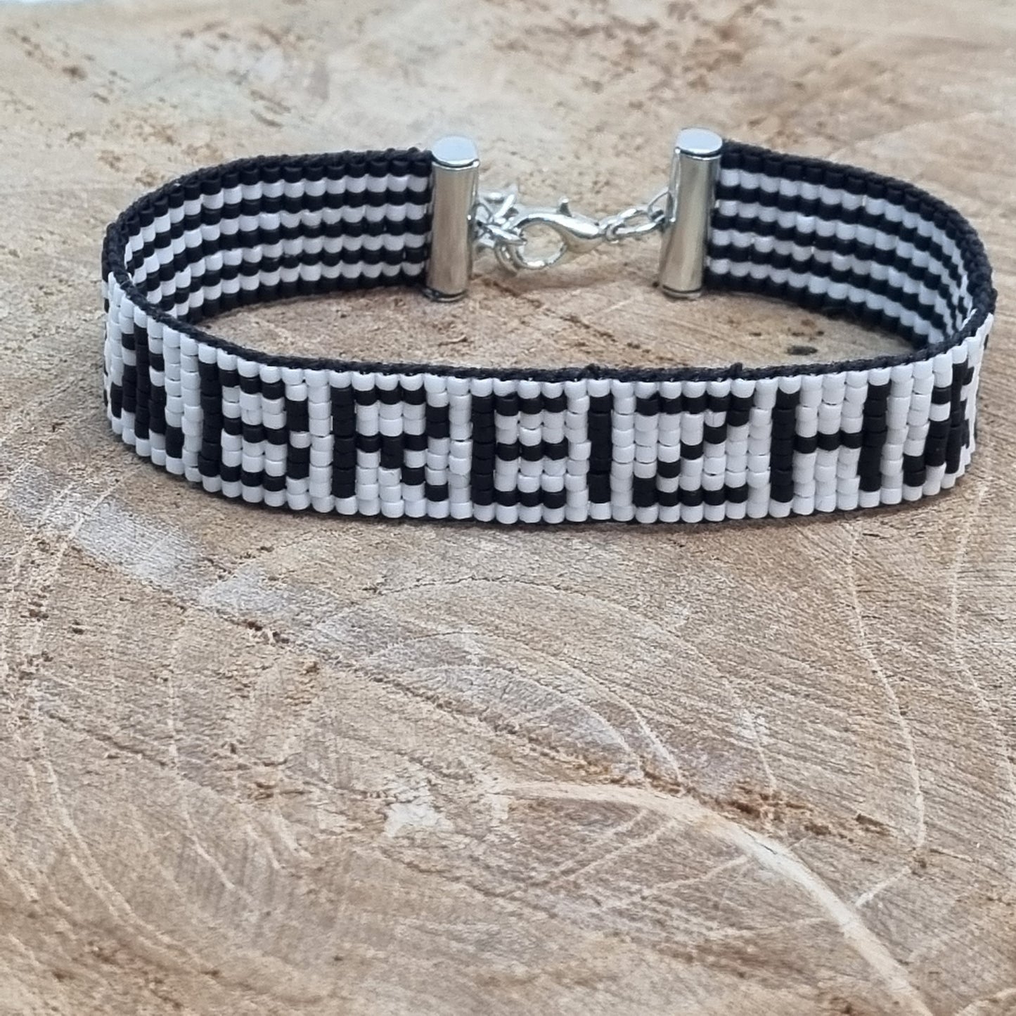 Bracelet tissé perles Breizh