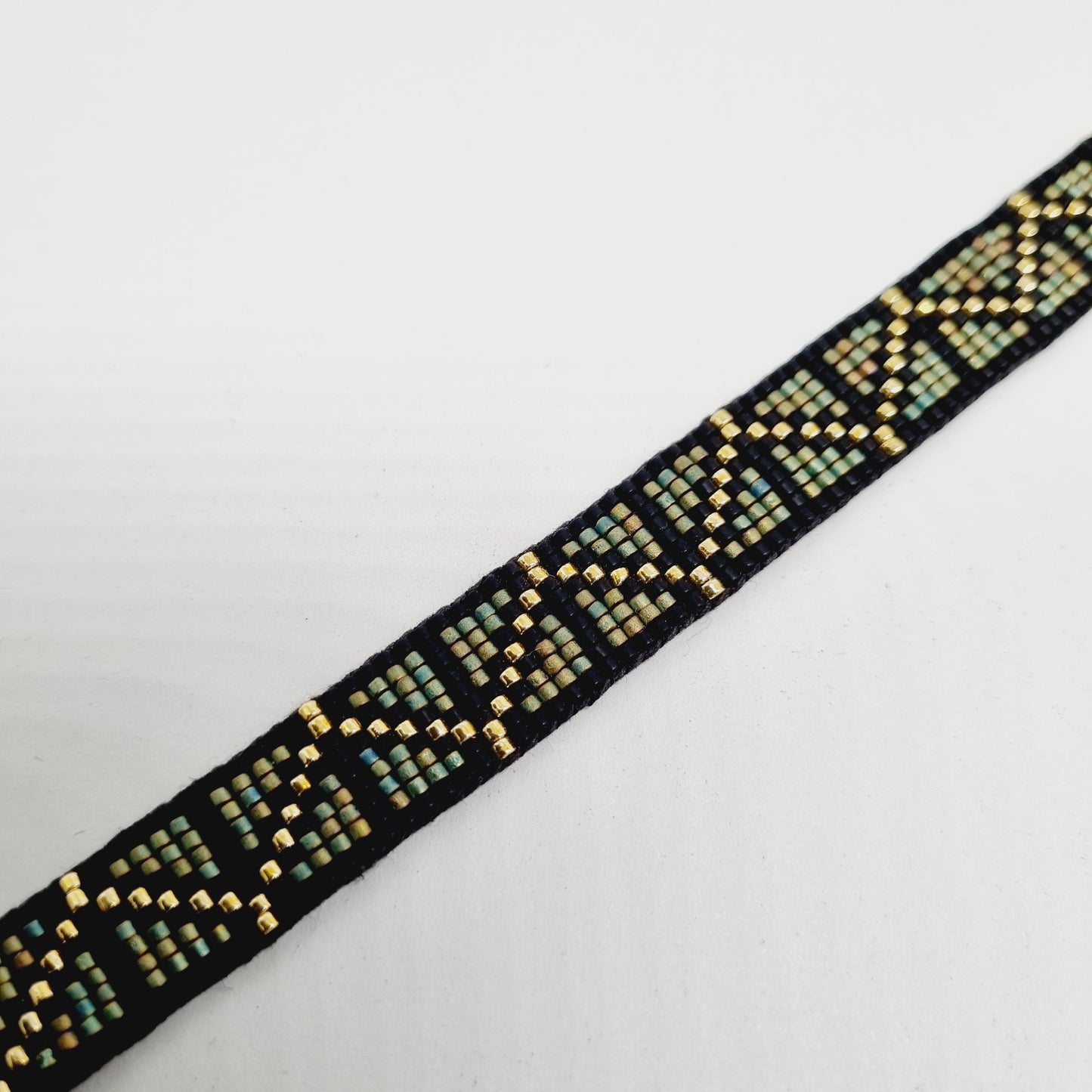 Bracelet tissé perles japonaises YUNA