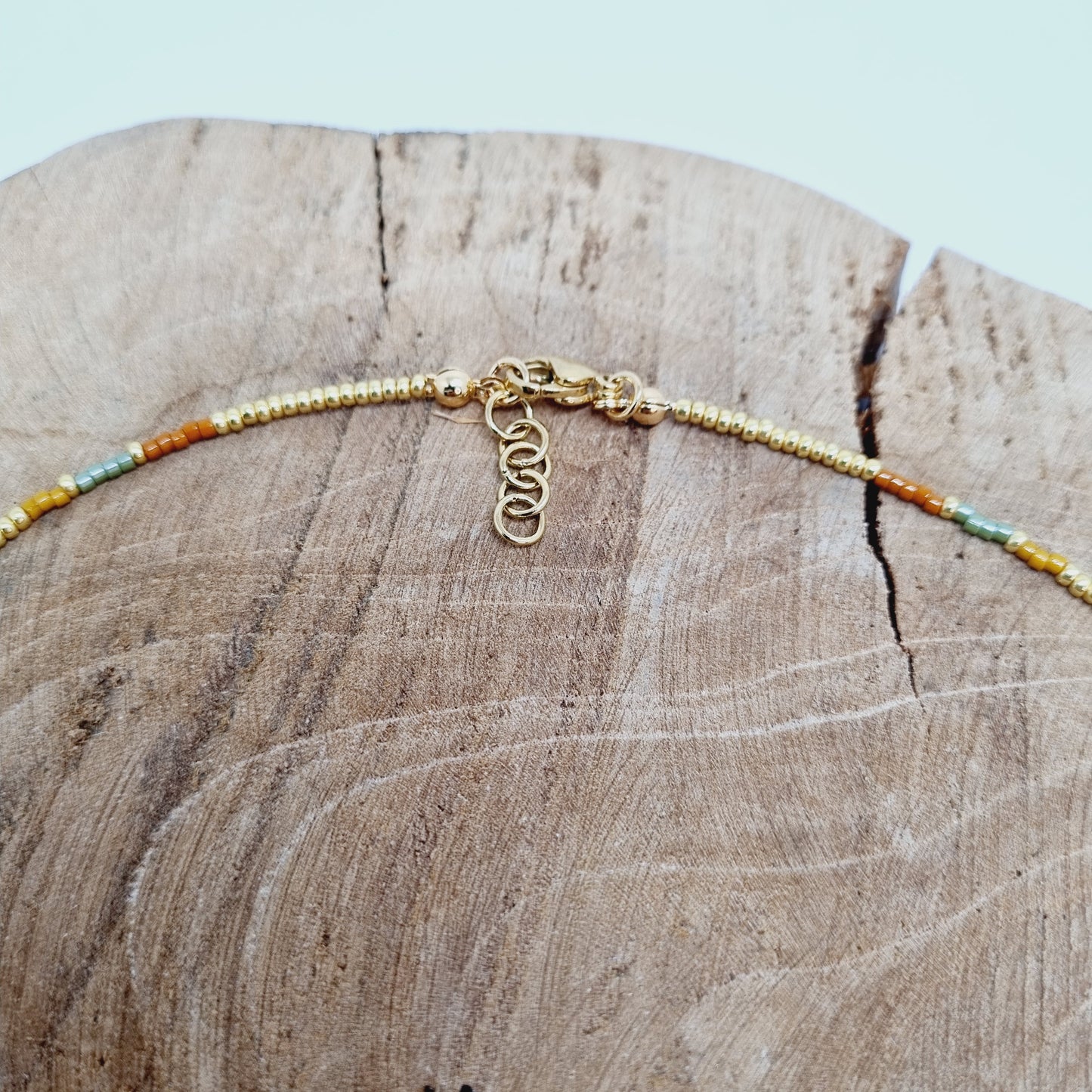Collier perles fines et acier SIMRAN