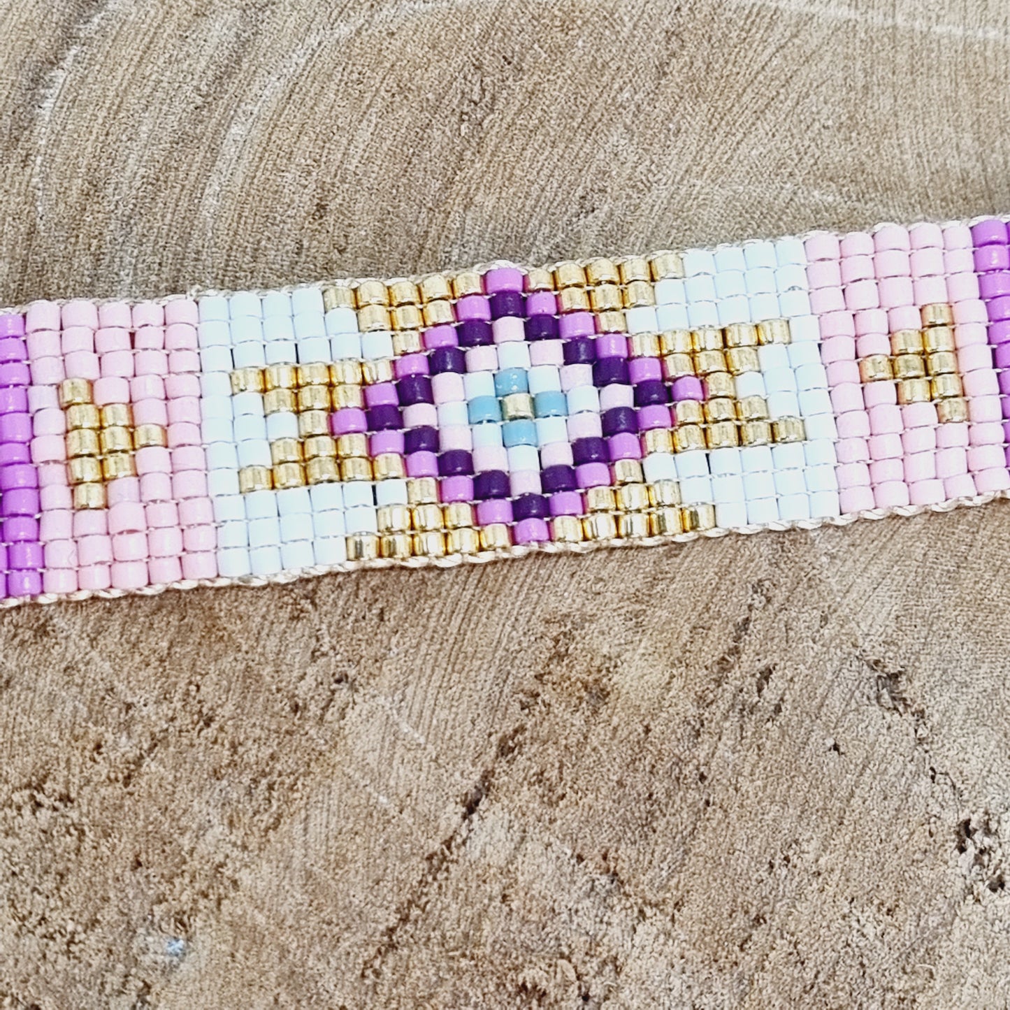 Bracelet perles tissées INDIANA