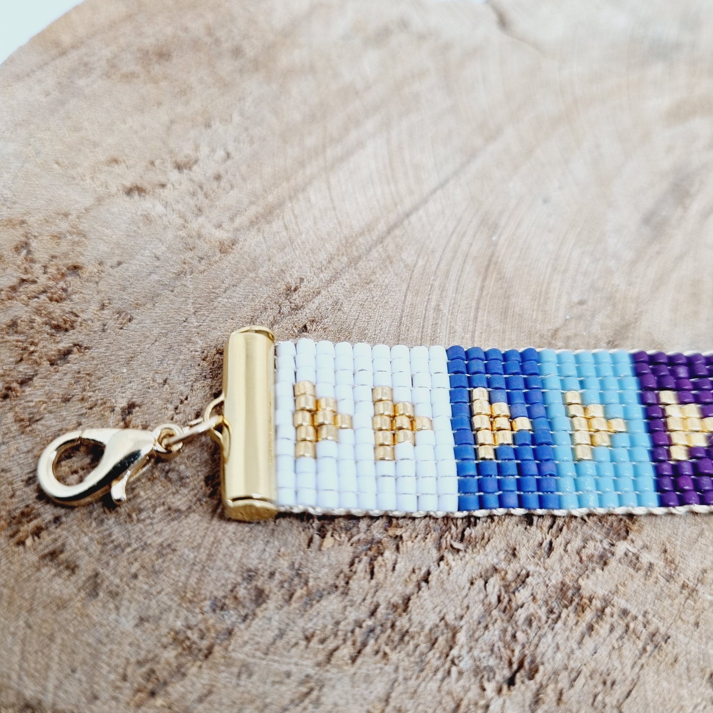 Bracelet perles tissées INDIANA