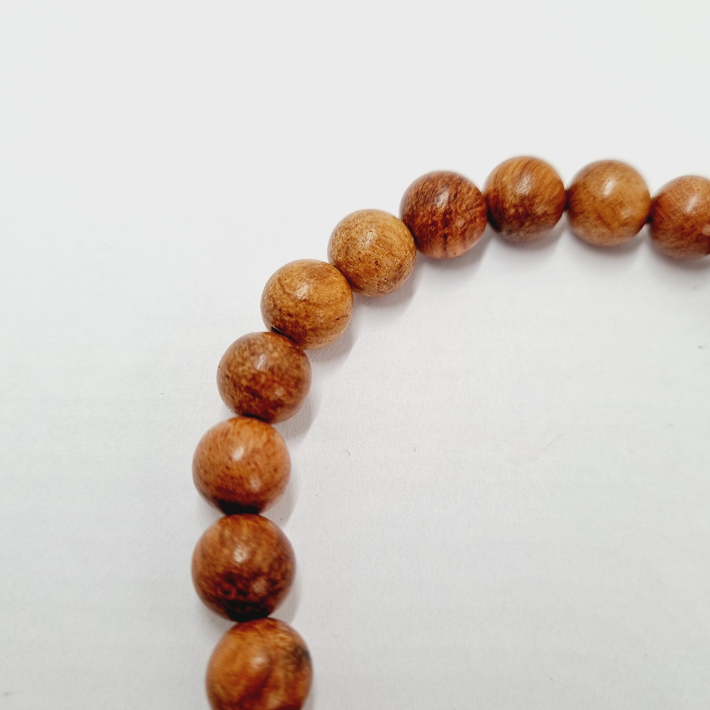 Bracelet homme perle jaspe vert et bois GASPARD