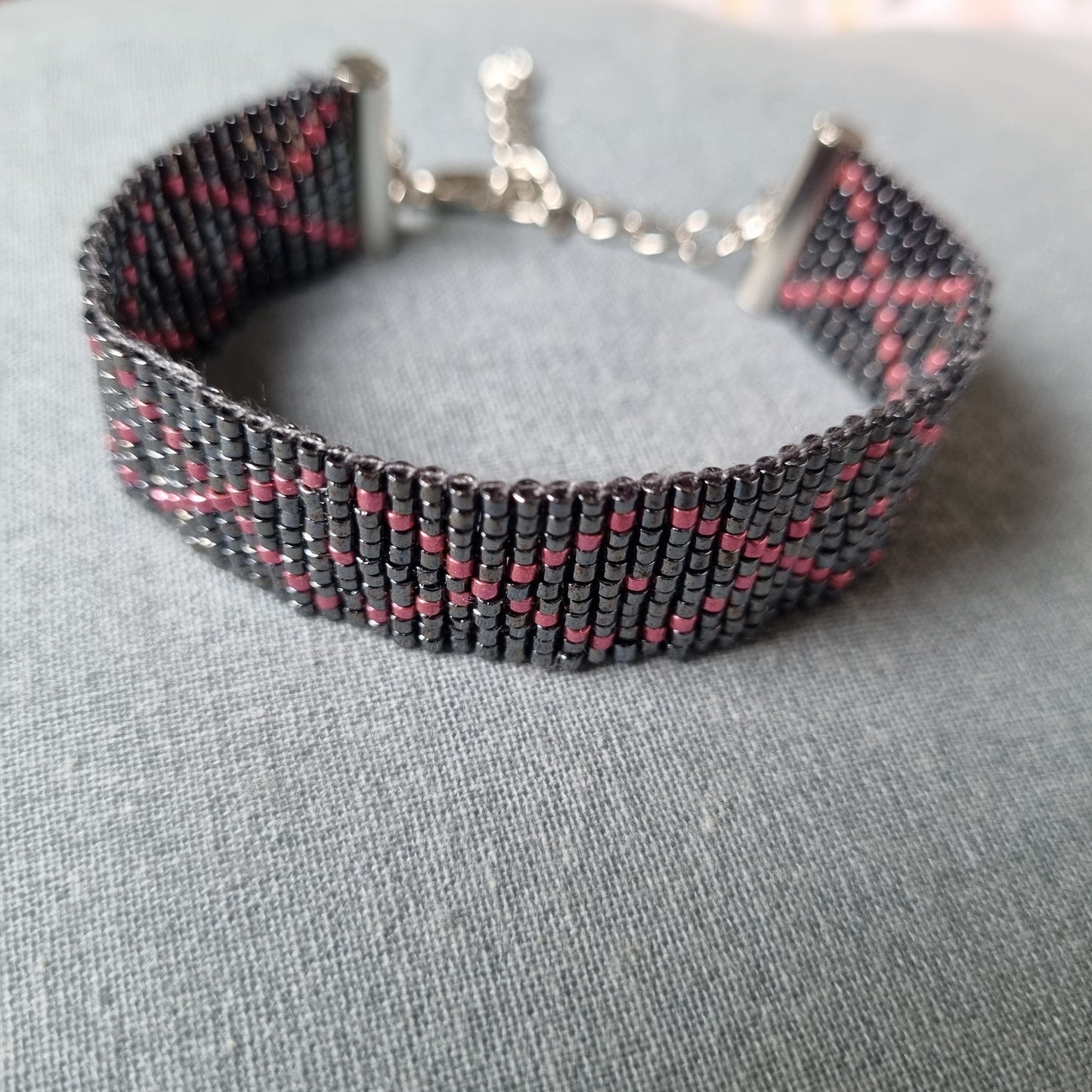 Bracelet tissé perles NOA