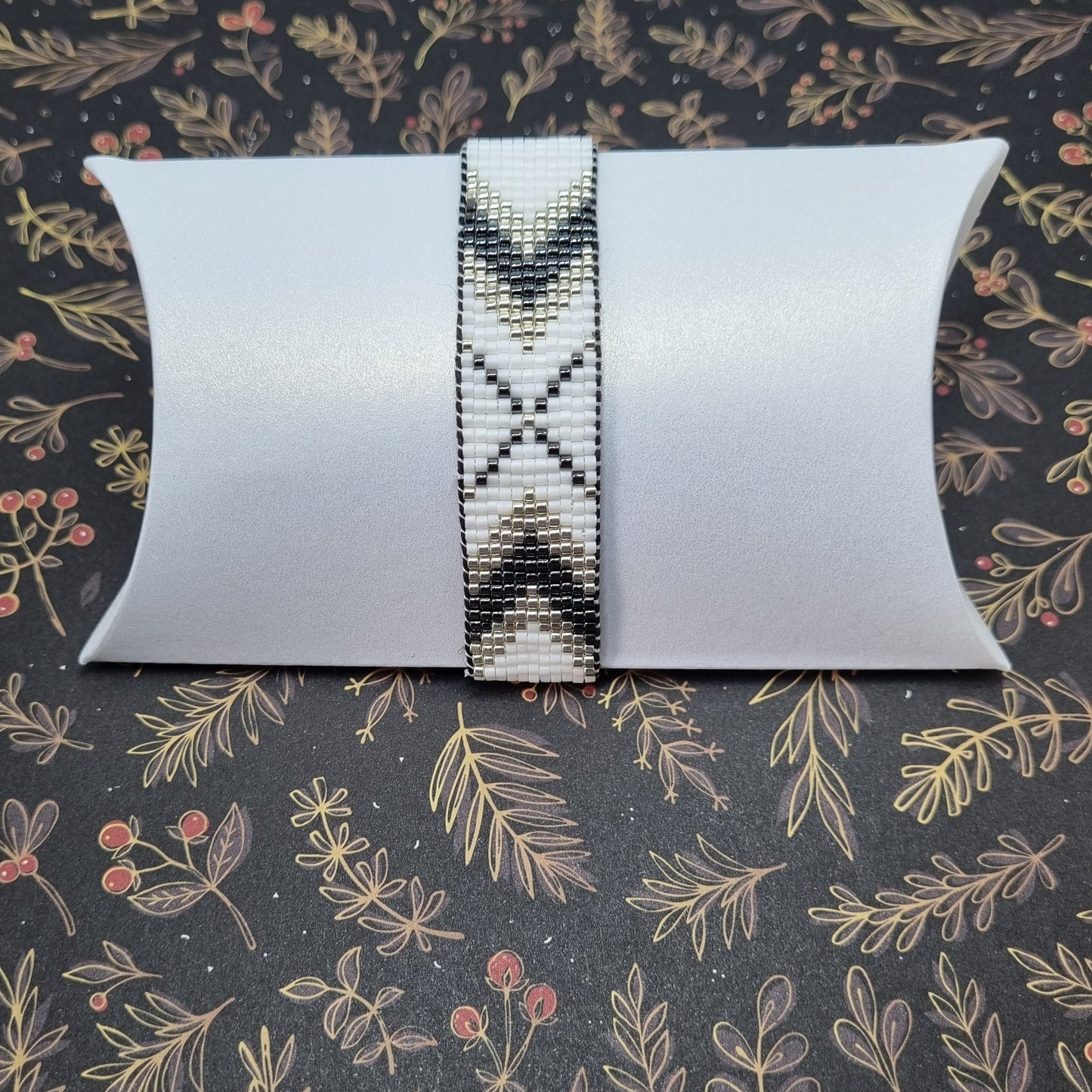 Bracelet perles tissées ESPRIT BLANC