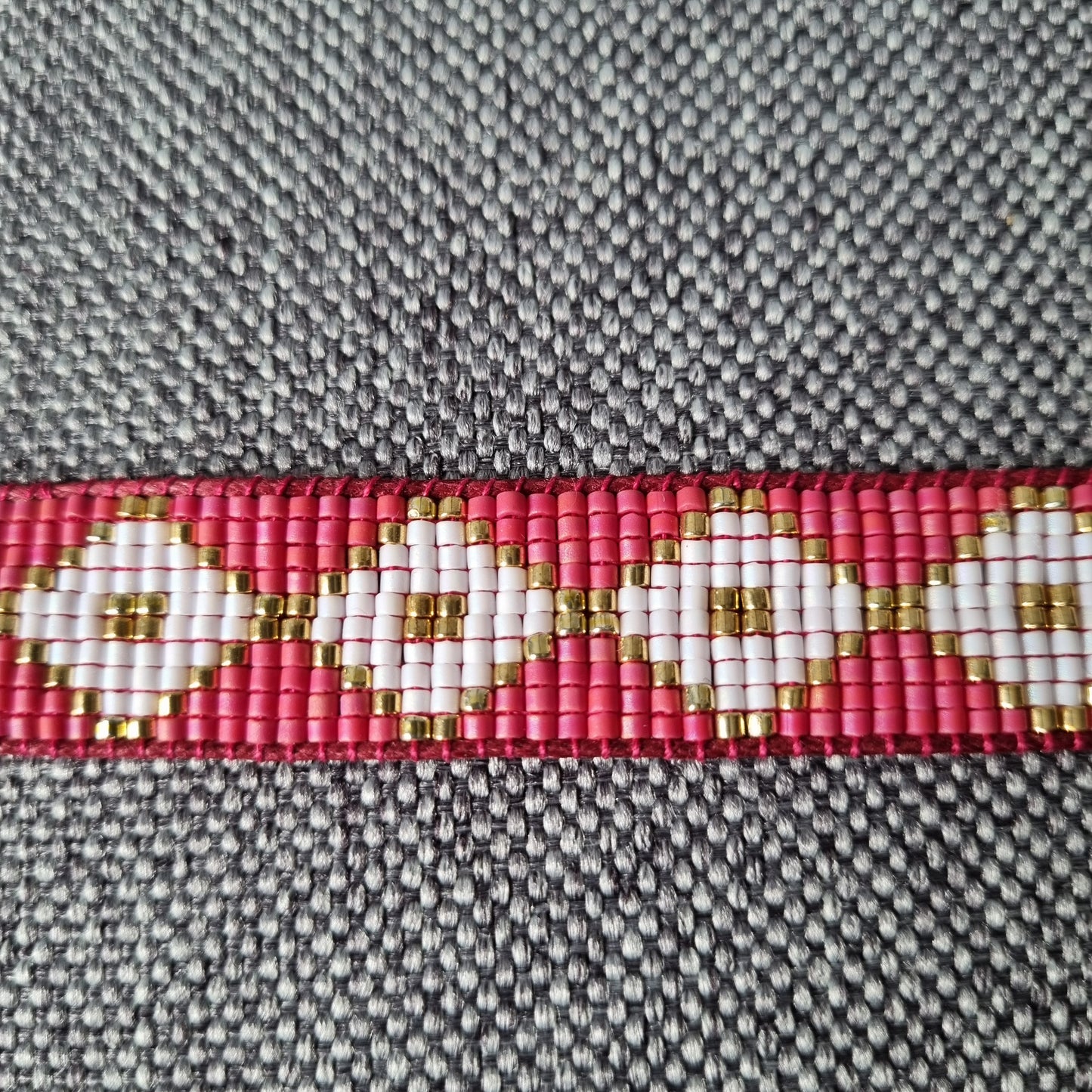 Bracelet tissé perles japonaises ALBA