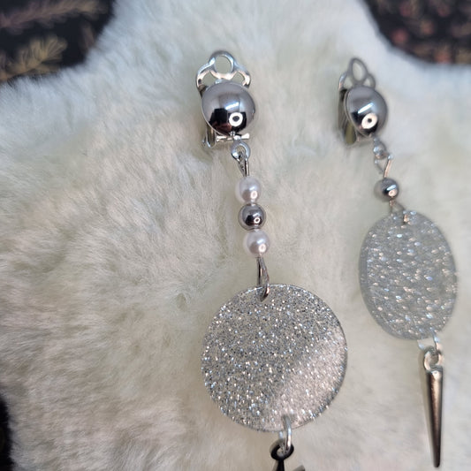 Clips d'oreilles asymétriques STARLIGHT