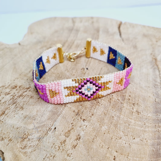 Bracelet perles tissées INDIANA