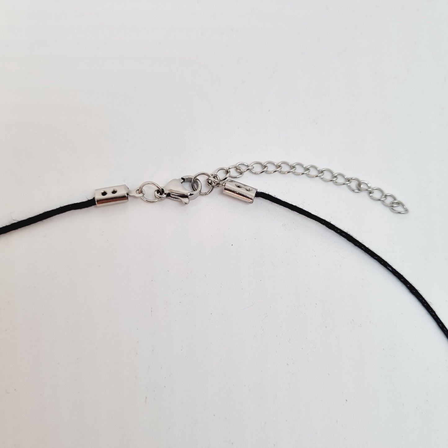 Collier ethnique acier et bois INAYA