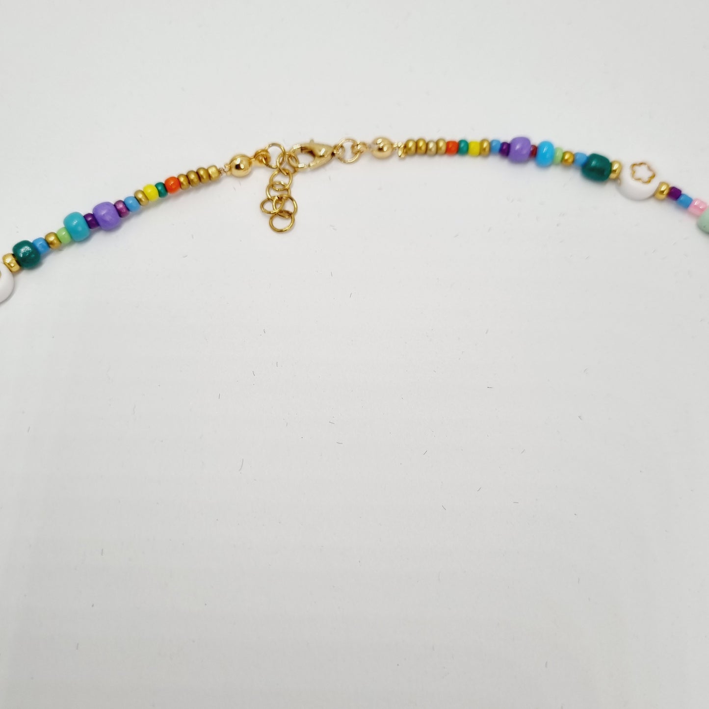 Collier sautoir multi perles transformable bracelet Lorelei