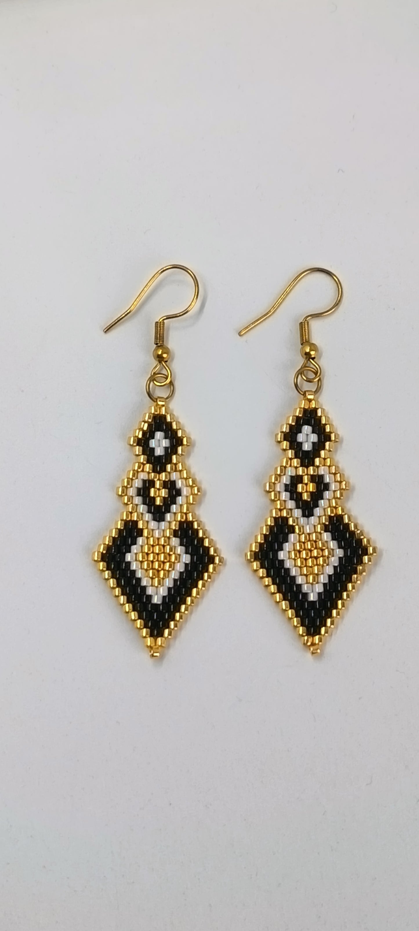 Boucles d'oreilles pendantes Emy