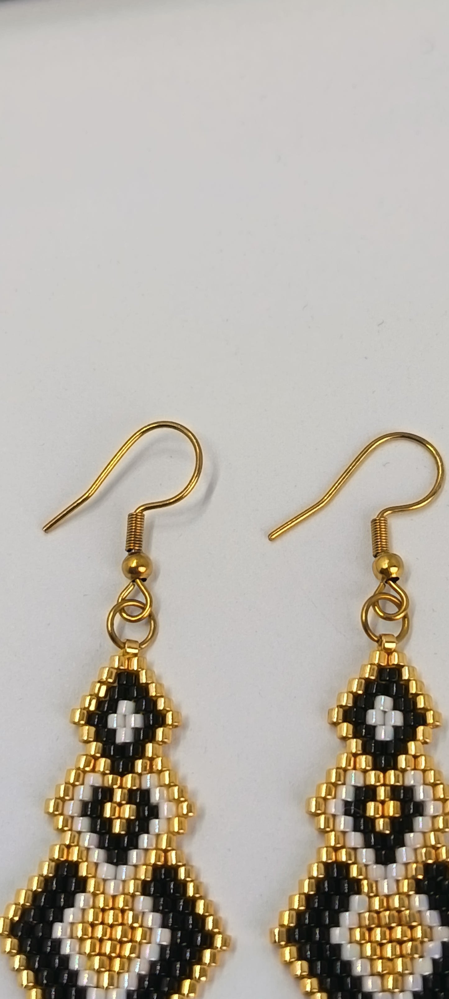 Boucles d'oreilles pendantes Emy
